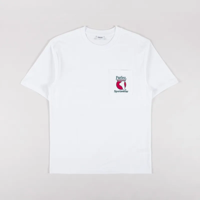 Parlez Currere Pocket T Shirt White