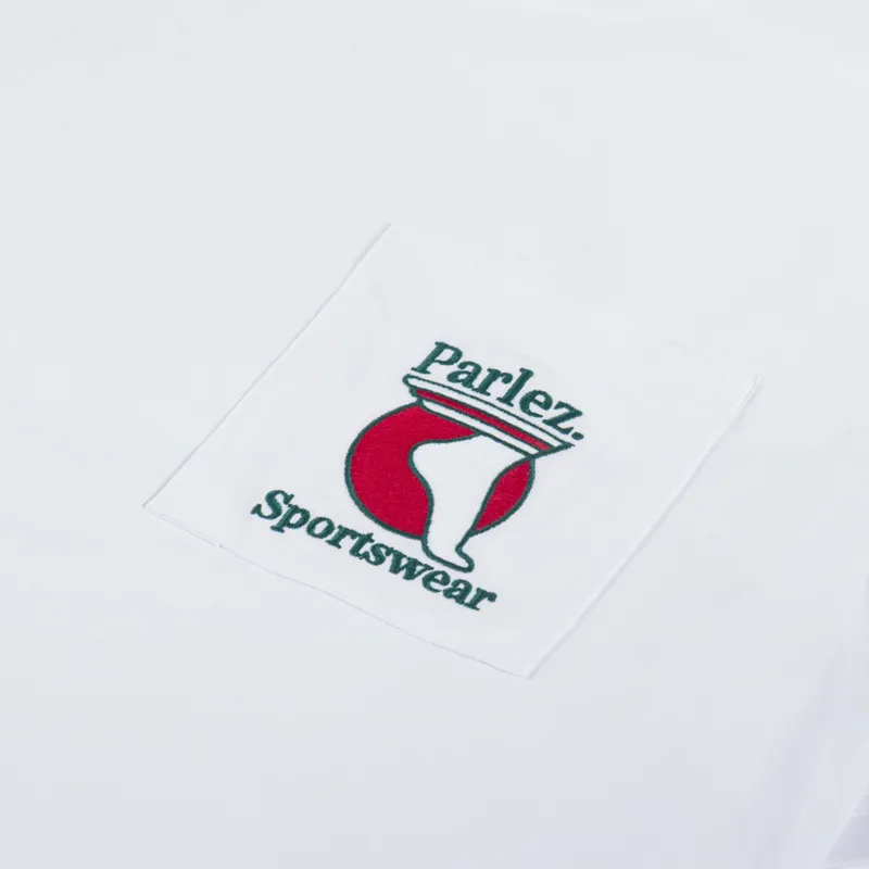 Parlez Currere Pocket T Shirt White-2
