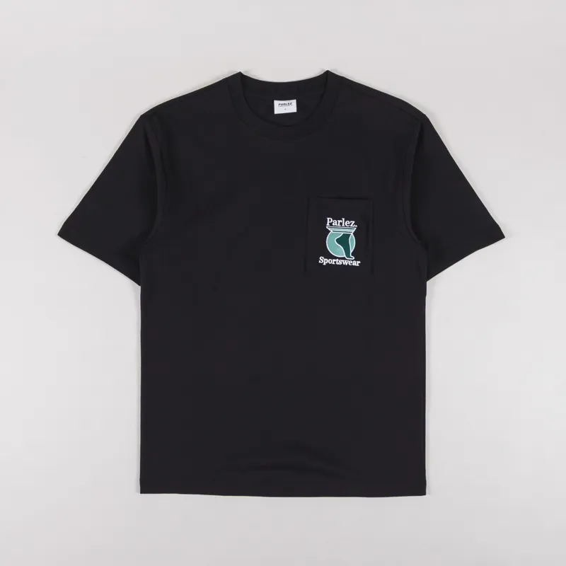 Parlez Currere Pocket T Shirt Black