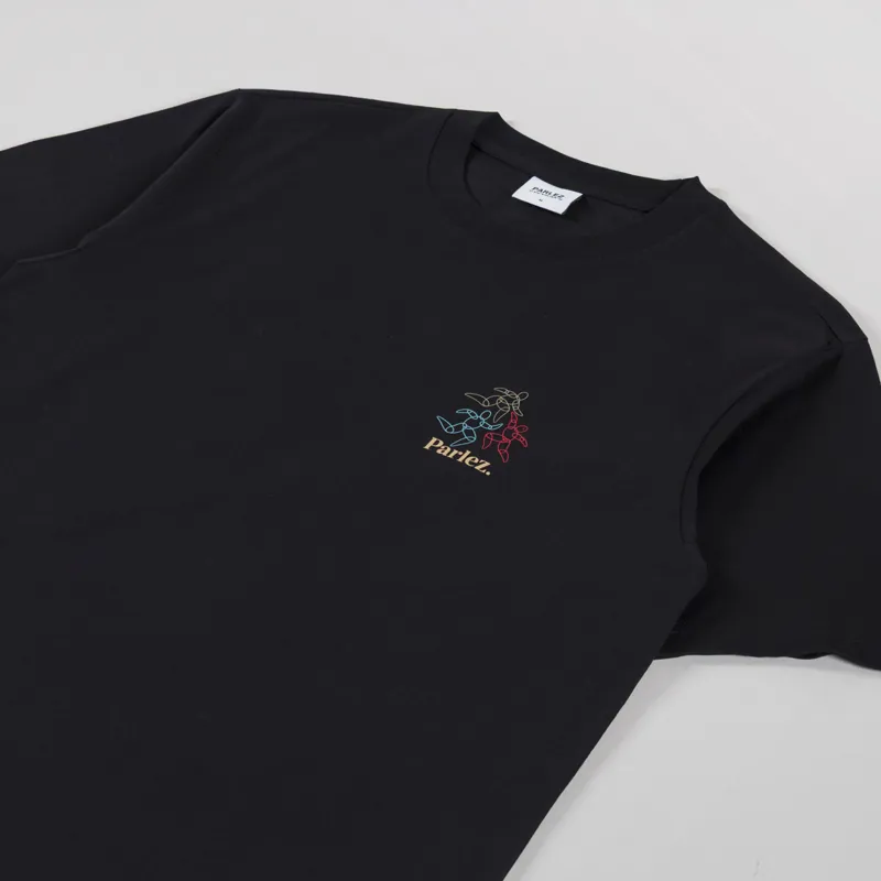 Parlez Corpora T Shirt Black-3