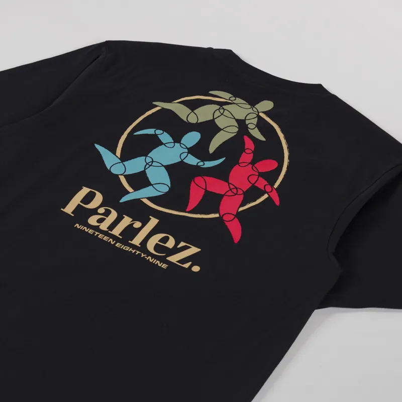 Parlez Corpora T Shirt Black-2