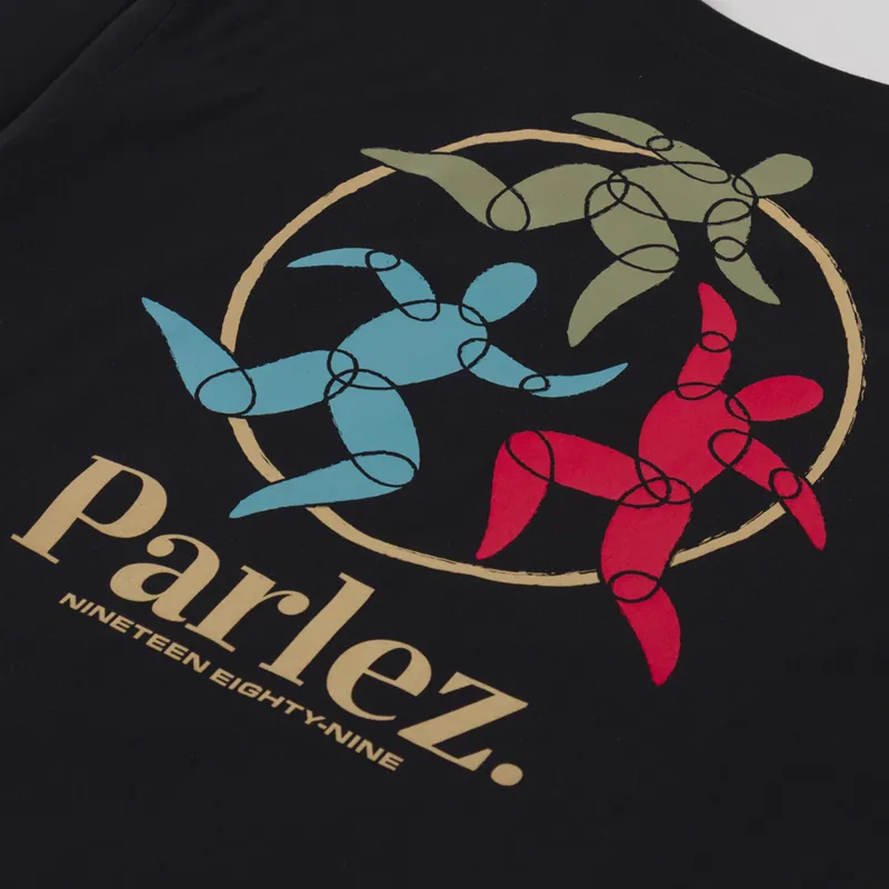 Parlez Corpora T Shirt Black-4