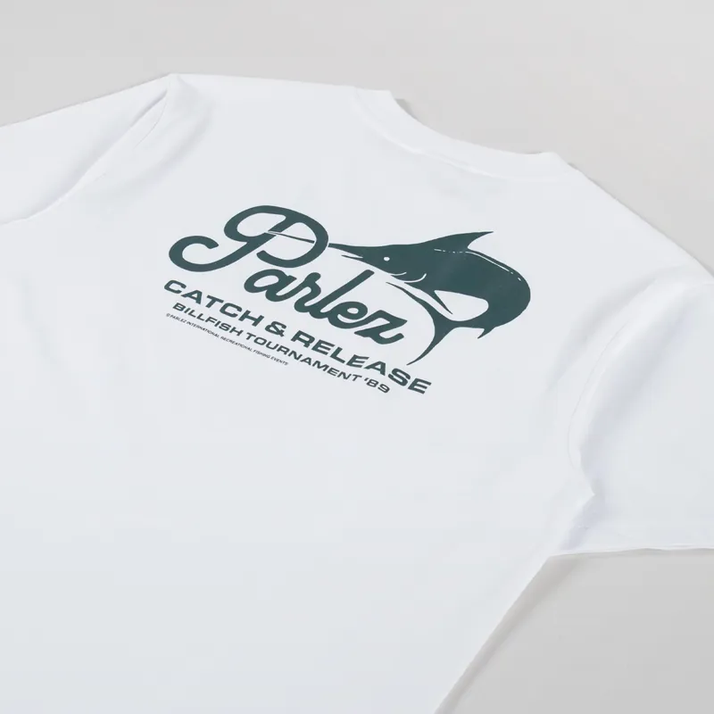 Parlez Release T Shirt White-2