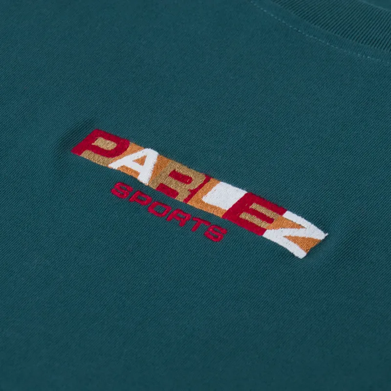 Parlez Bloc T Shirt Petrol-2