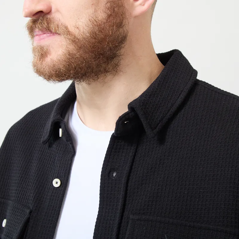 Parlez Boarder Shirt Black-4