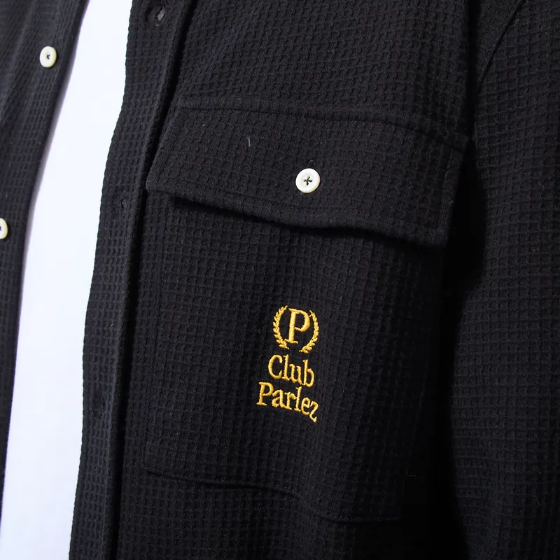 Parlez Boarder Shirt Black-5