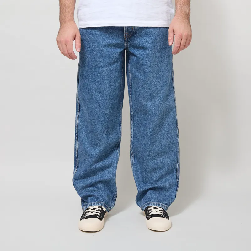 Parlez Prospect Denim Trousers Mid Enzyme Wash