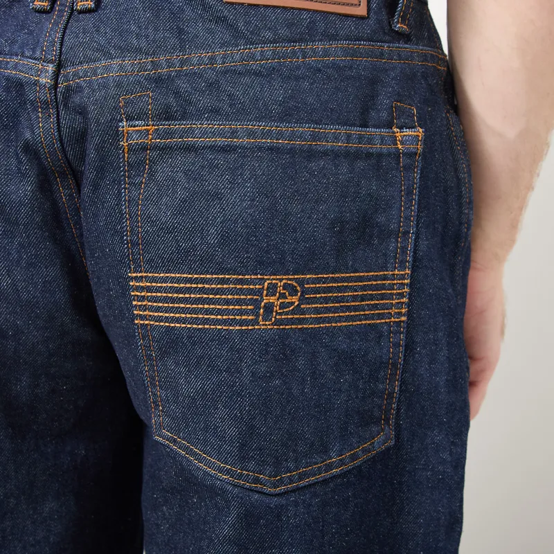 Parlez Prospect Denim Trousers Light Rinse Wash-5