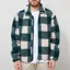 Parlez Province Sherpa Fleece Jacket Deep Green
