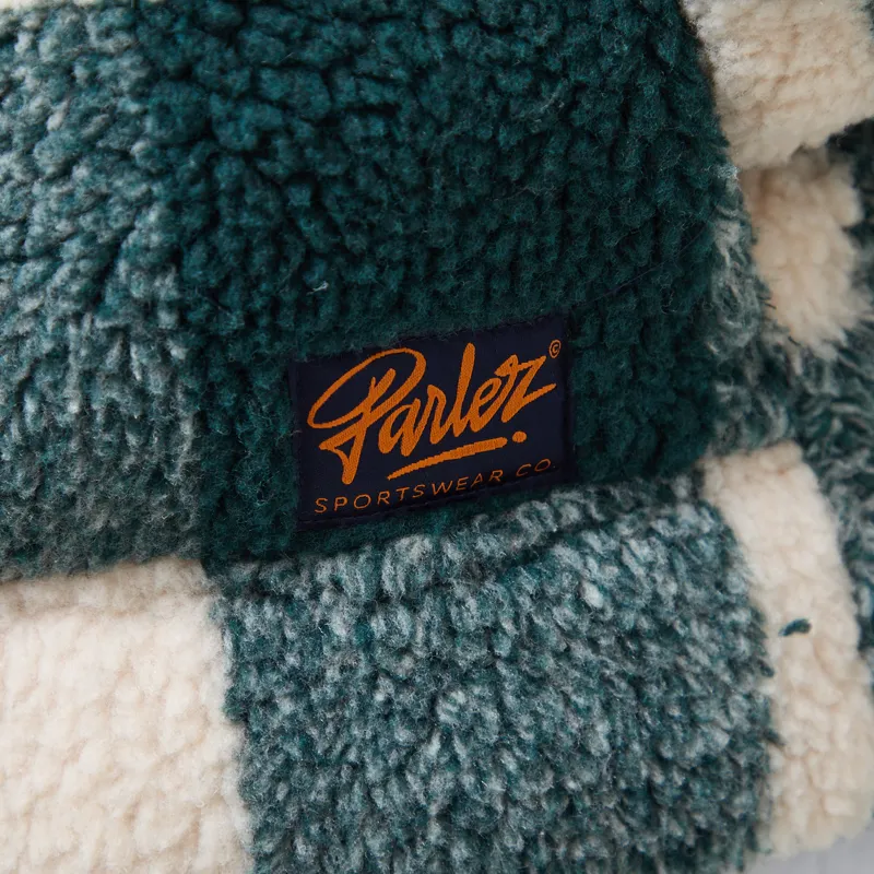Parlez Province Sherpa Fleece Jacket Deep Green-7