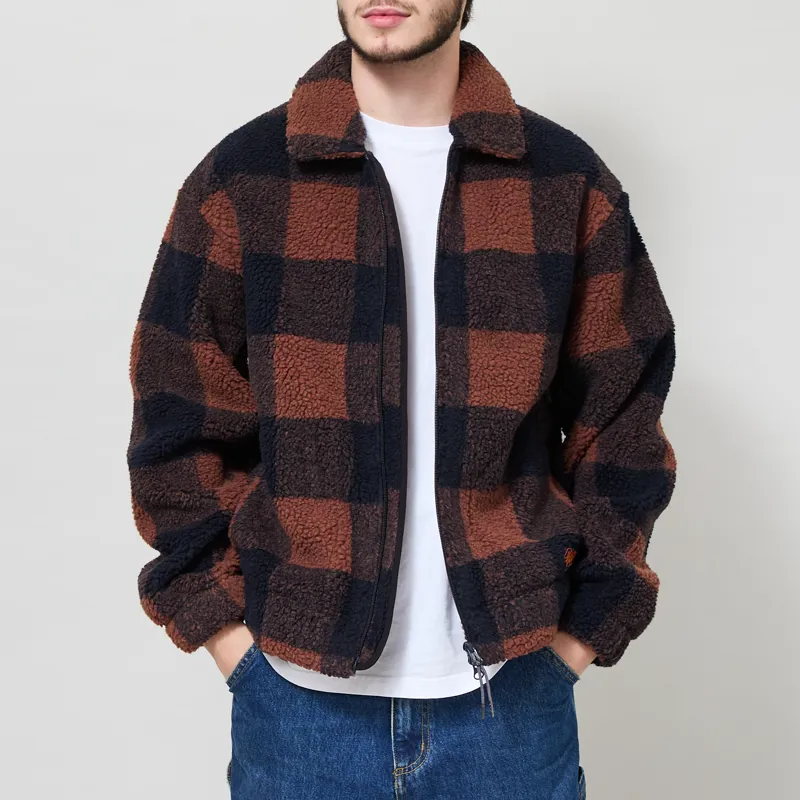 Parlez Province Sherpa Fleece Jacket Walnut