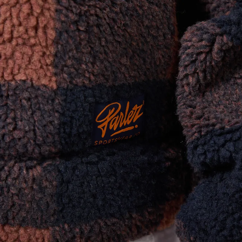Parlez Province Sherpa Fleece Jacket Walnut-7