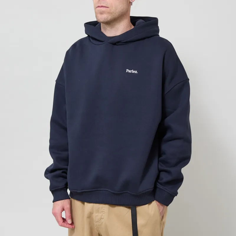 Parlez Coastal Oversized Hoodie Midnight