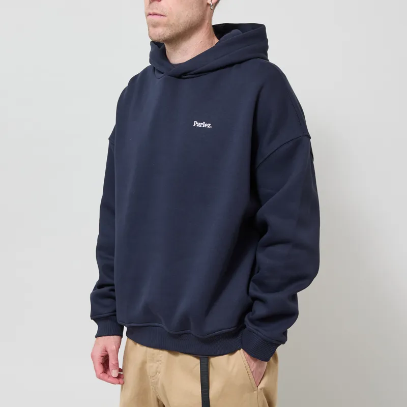 Parlez Coastal Oversized Hoodie Midnight-1