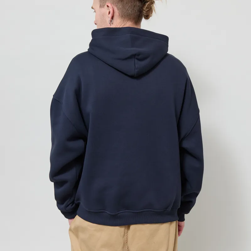 Parlez Coastal Oversized Hoodie Midnight-2