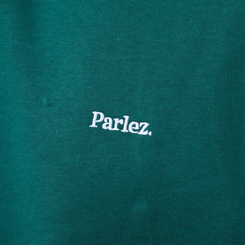 Parlez Coastal Oversized Hoodie Deep Green-4
