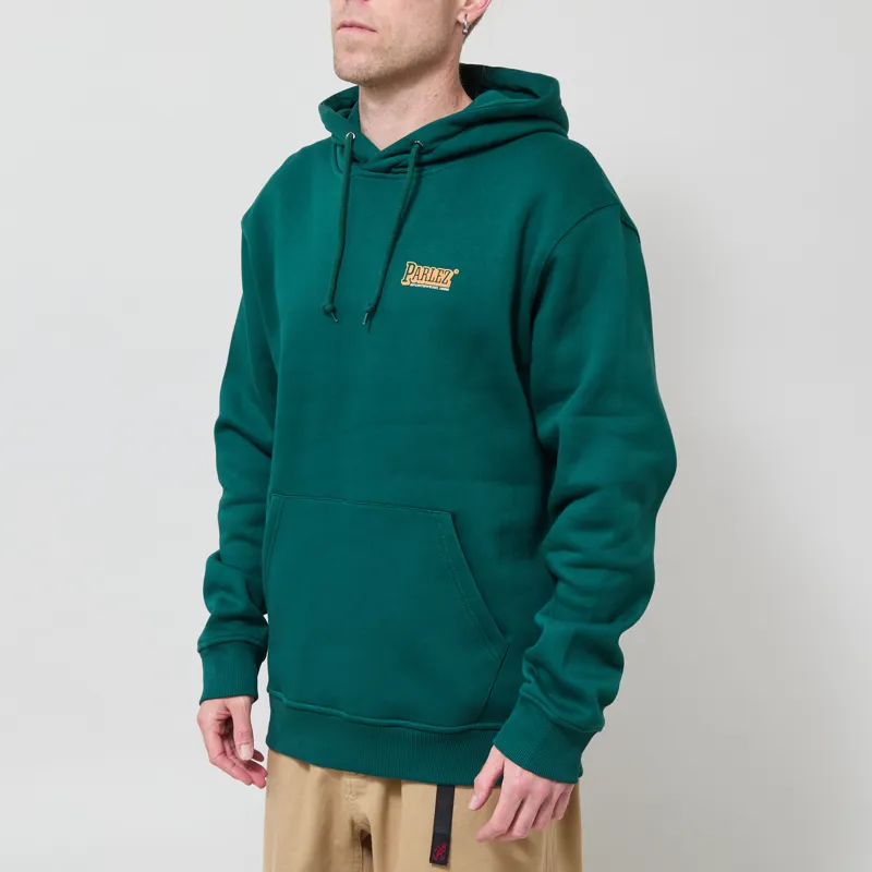 Parlez Verkin Hoodie Deep Green-1