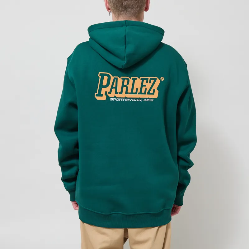 Parlez Verkin Hoodie Deep Green