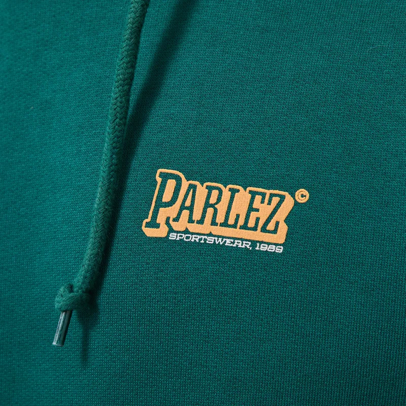 Parlez Verkin Hoodie Deep Green-5