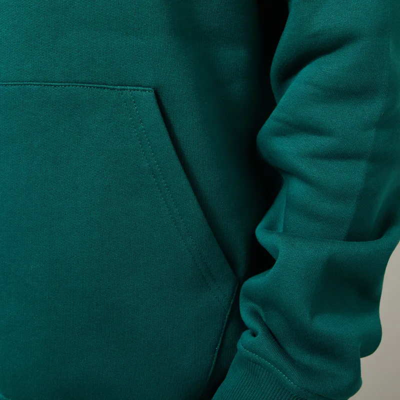 Parlez Verkin Hoodie Deep Green-7