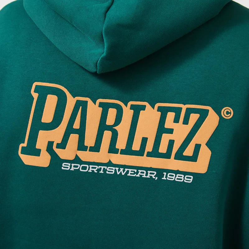 Parlez Verkin Hoodie Deep Green-4