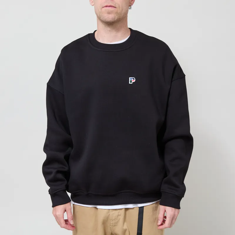 Parlez Powell Oversized Sweatshirt Black-1
