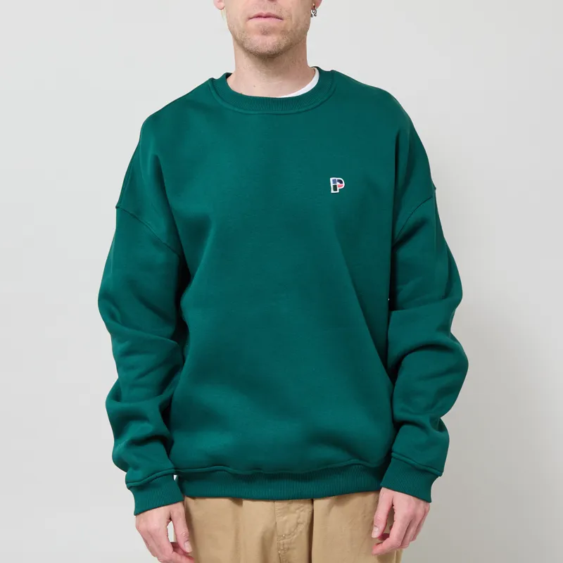 Parlez Powell Oversized Sweatshirt Deep Green