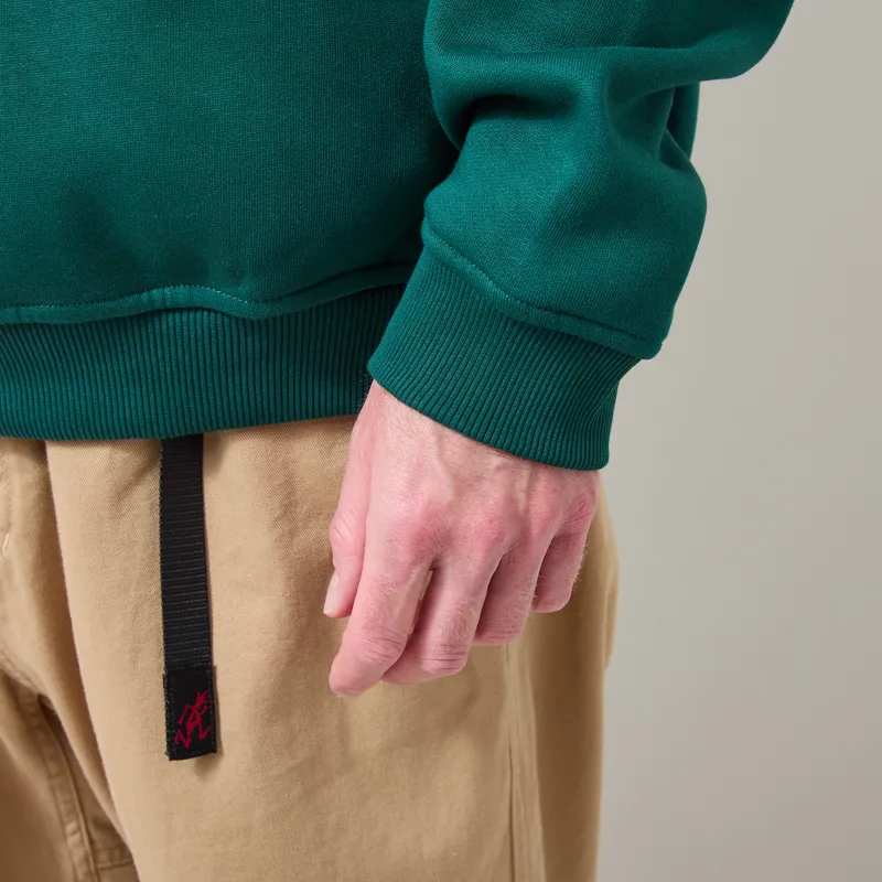Parlez Powell Oversized Sweatshirt Deep Green-6
