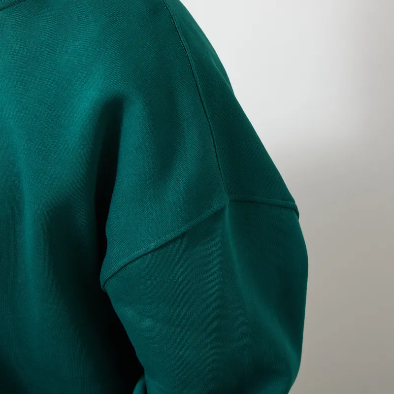 Parlez Powell Oversized Sweatshirt Deep Green-4