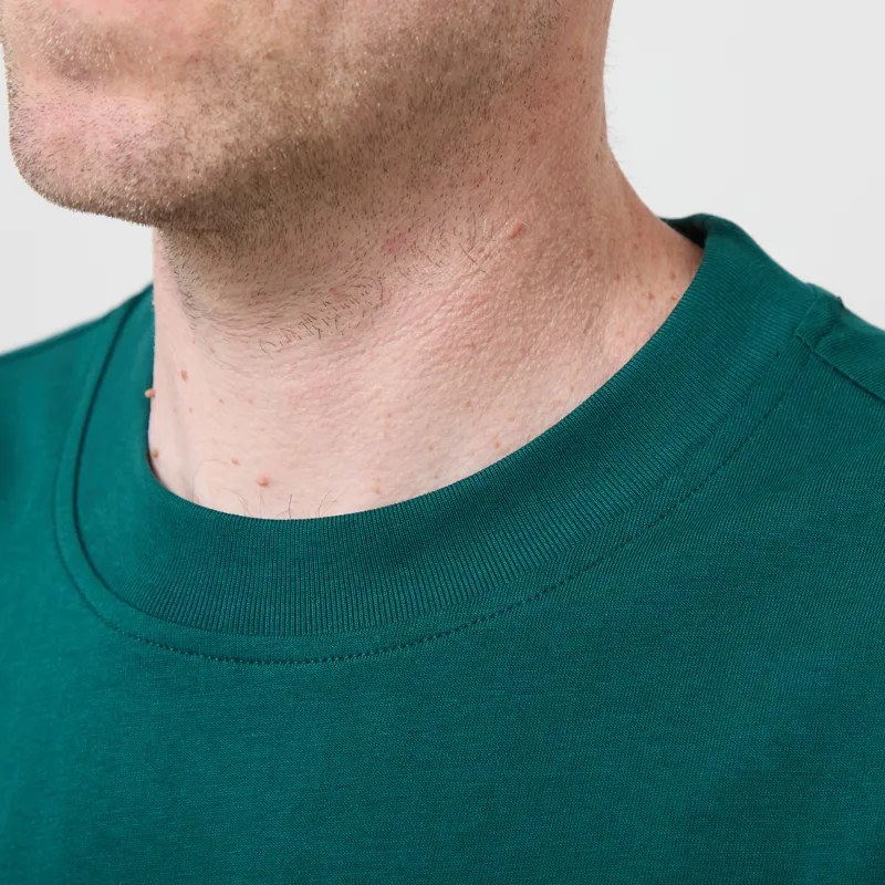 Parlez Pennant T Shirt Deep Green-6