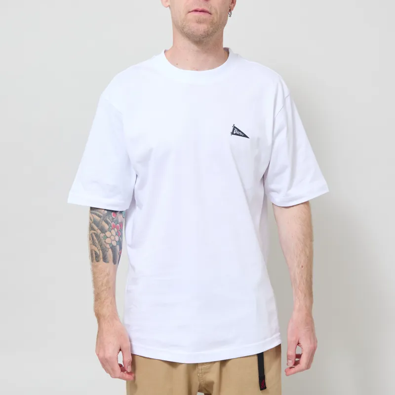 Parlez Pennant T Shirt White-2