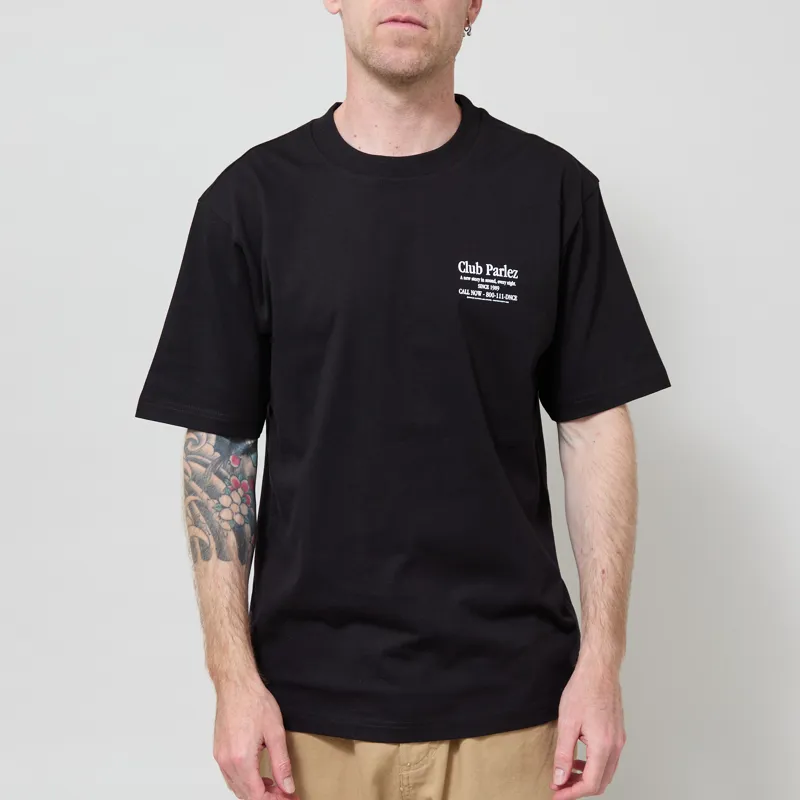Parlez Shake T Shirt Black-2