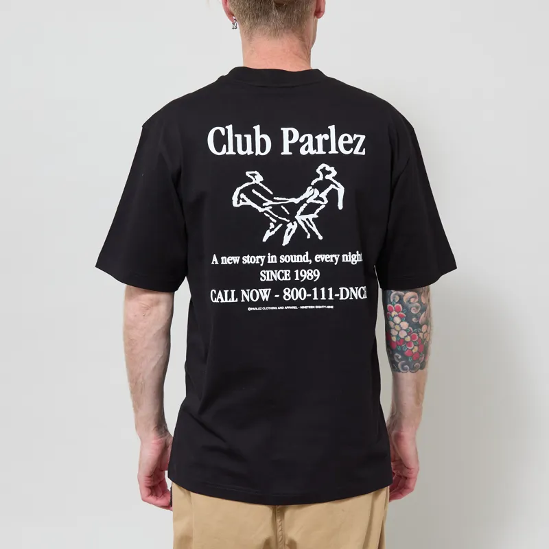 Parlez Shake T Shirt Black