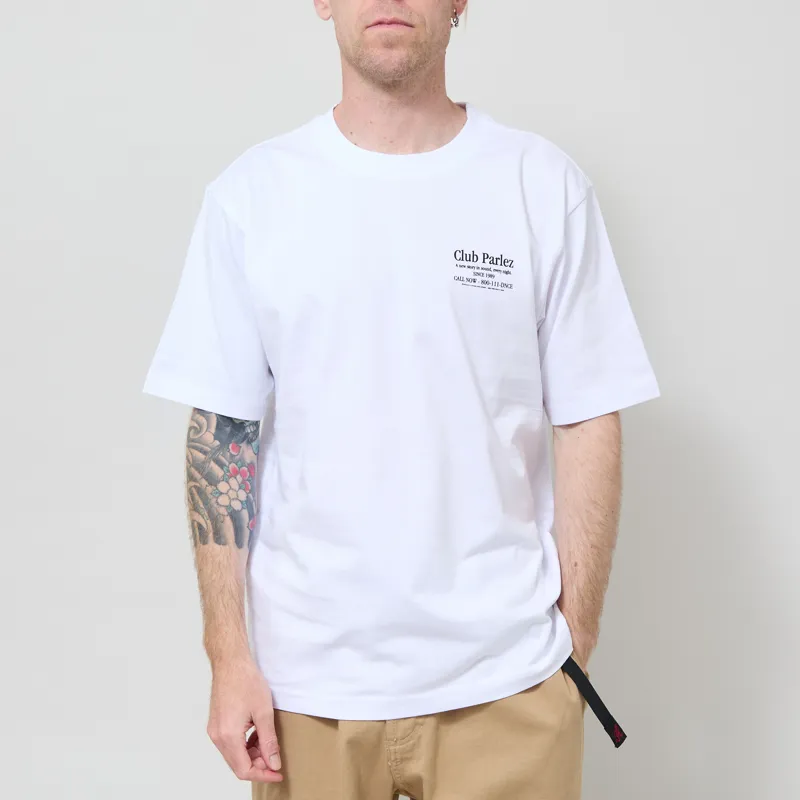 Parlez Shake T Shirt White-2