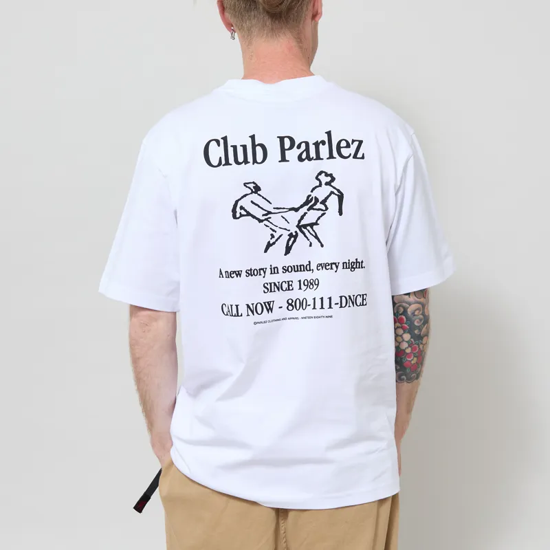 Parlez Shake T Shirt White