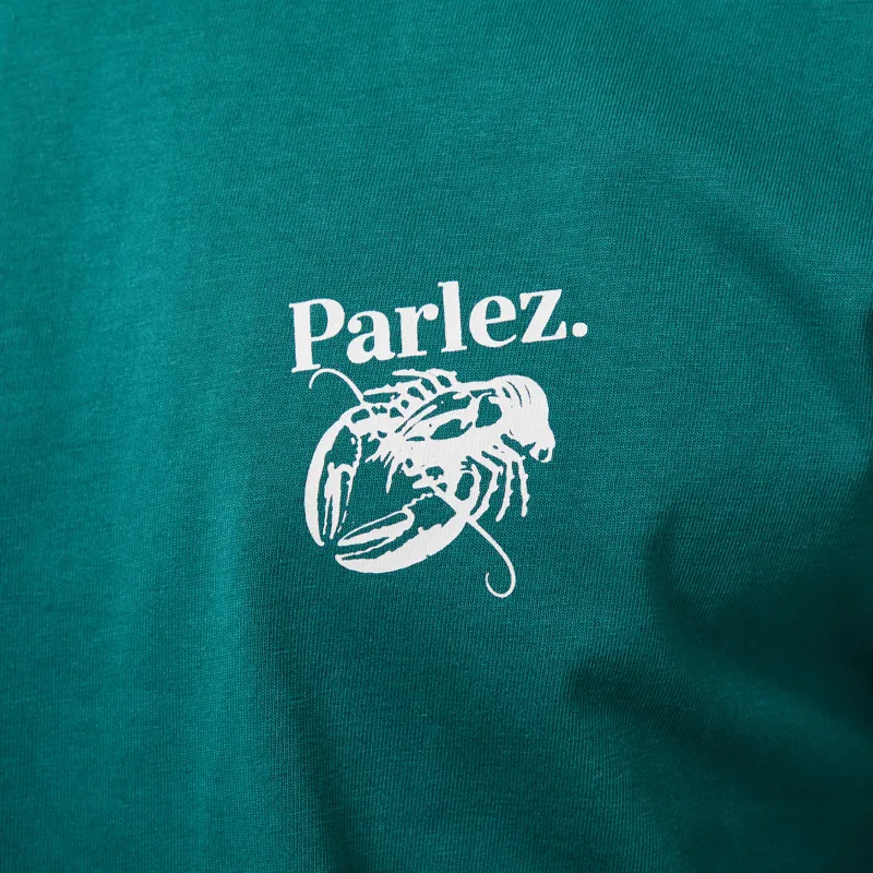 Parlez Slip T Shirt Deep Green-3