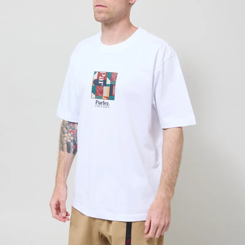 Parlez Burford T Shirt White-1