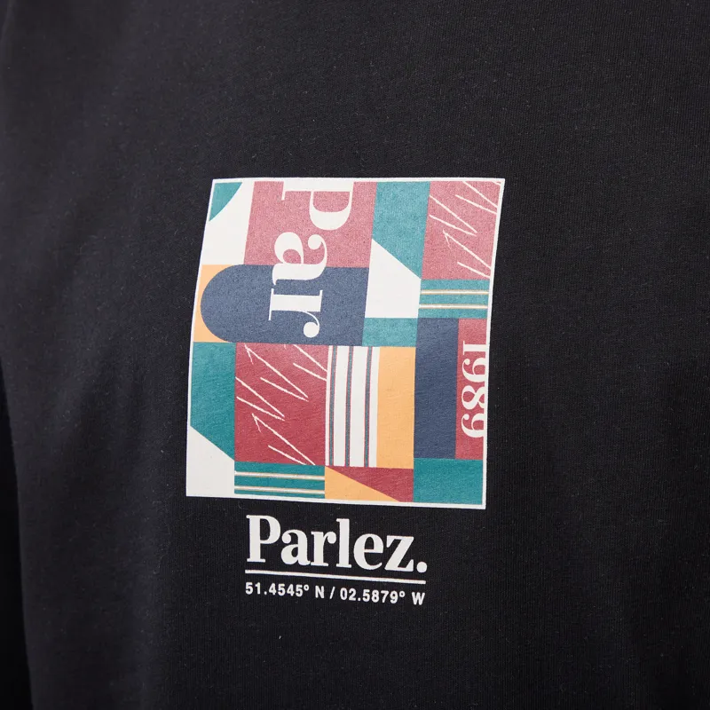 Parlez Burford T Shirt Black-4