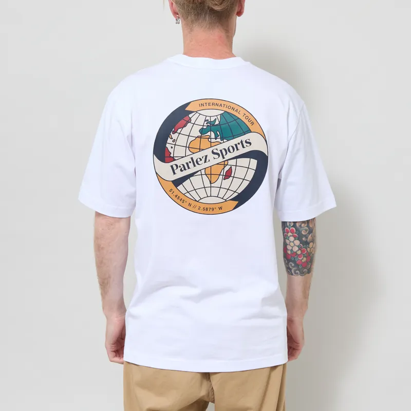 Parlez Ridgeway T Shirt White