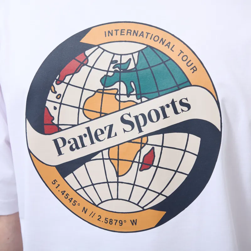Parlez Ridgeway T Shirt White-3