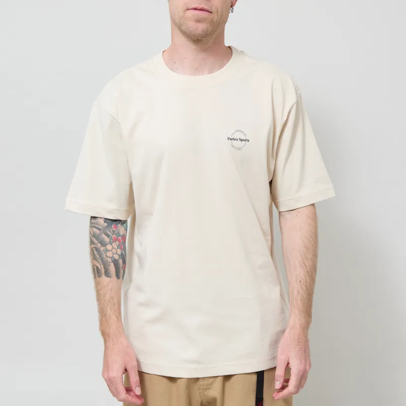 Parlez Ridgeway T Shirt Putty-2