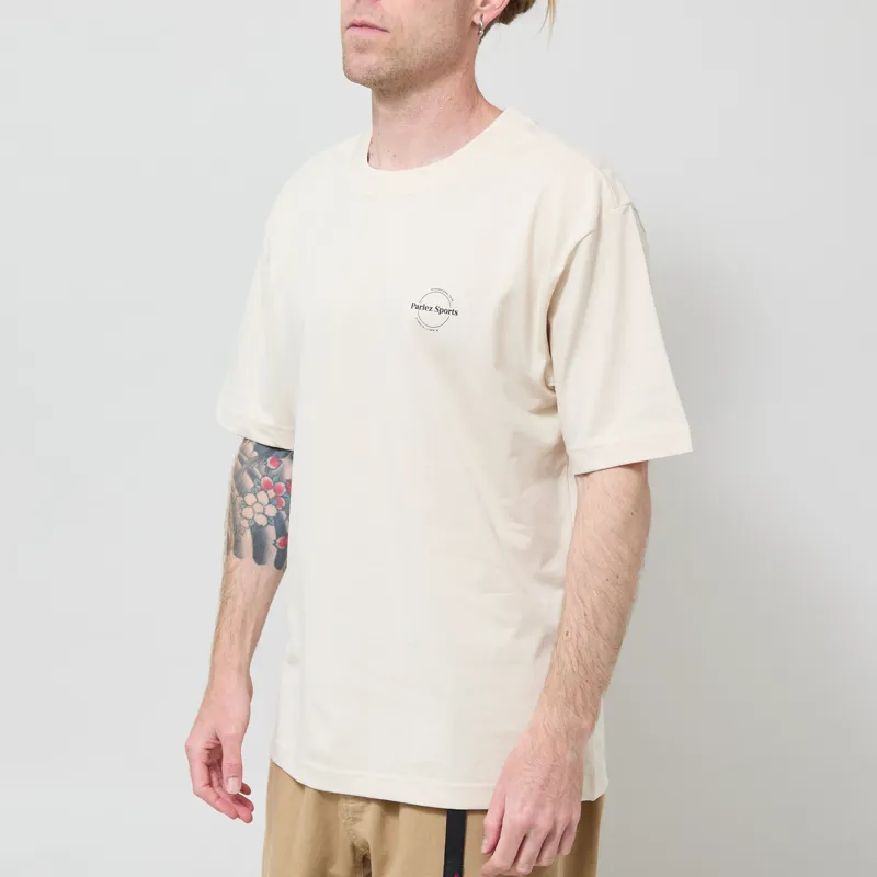Parlez Ridgeway T Shirt Putty-1