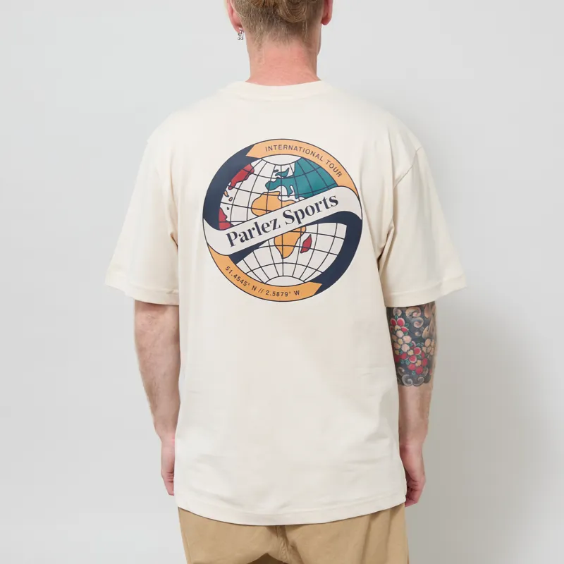 Parlez Ridgeway T Shirt Putty