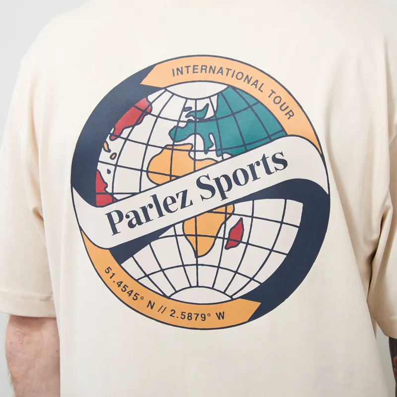 Parlez Ridgeway T Shirt Putty-3