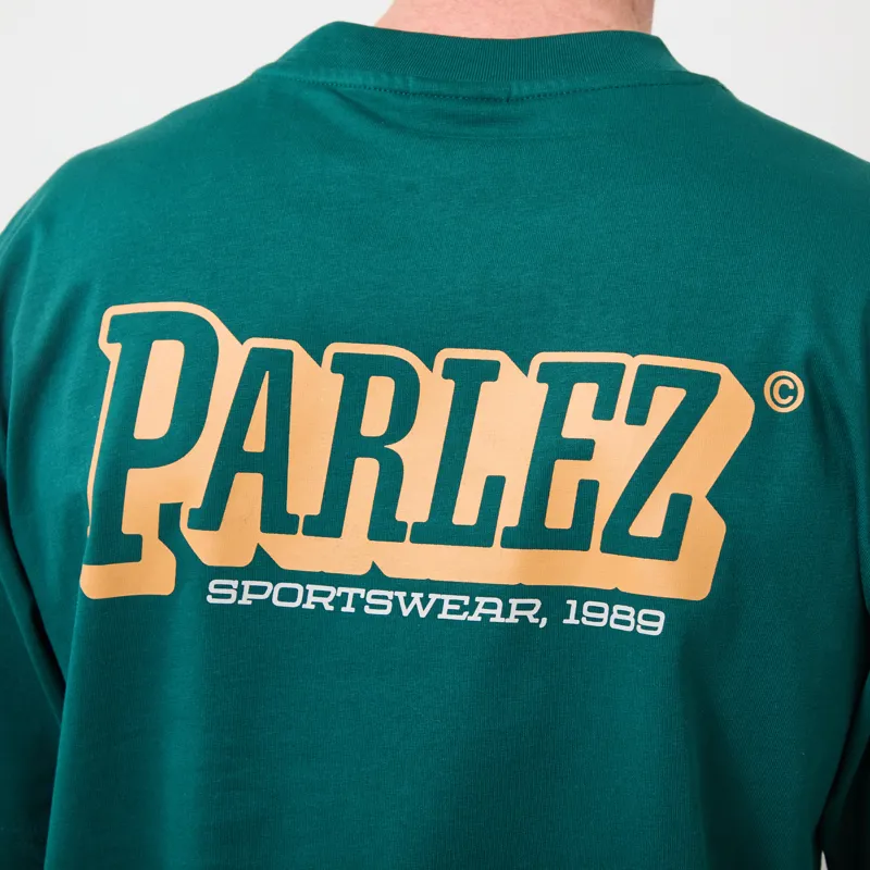 Parlez Winside T Shirt Deep Green-3