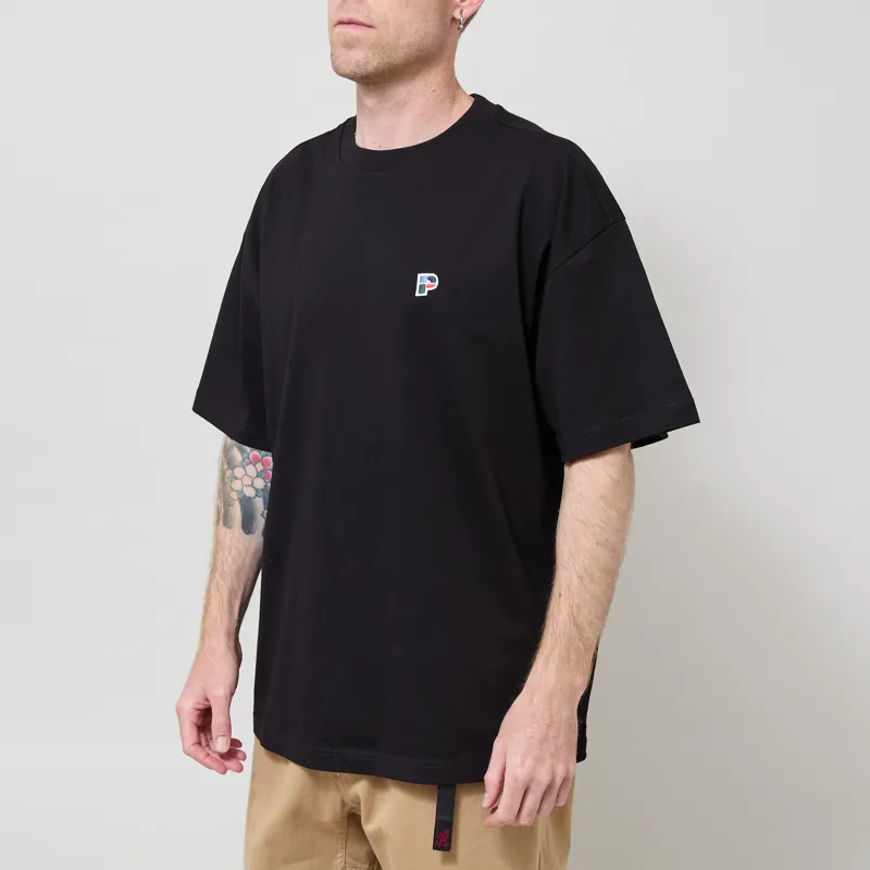 Parlez Cedar Oversized T Shirt Black-1