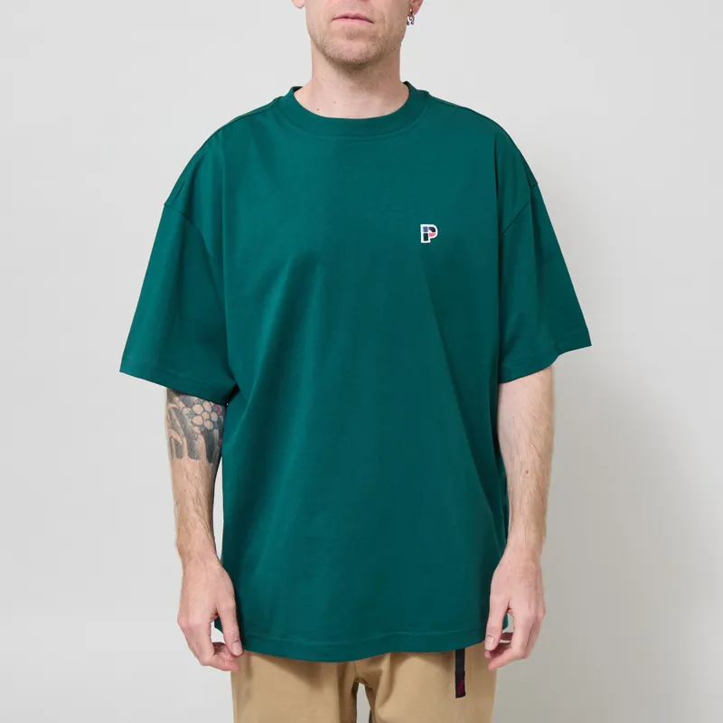 Parlez Cedar Oversized T Shirt Deep Green