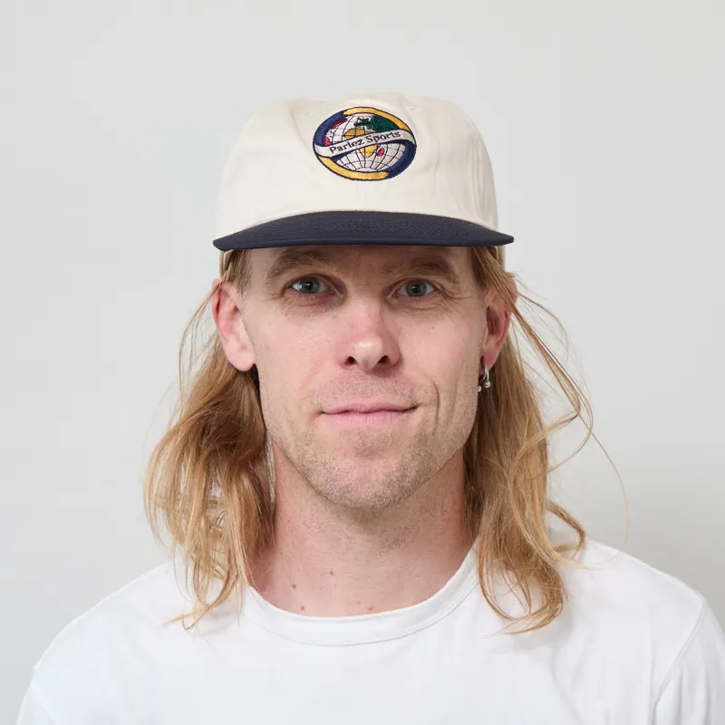 Parlez Upton 6 Panel Cap Putty-2