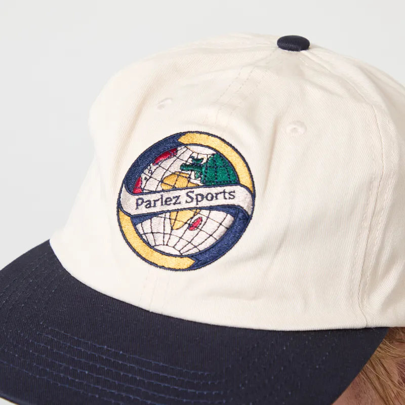 Parlez Upton 6 Panel Cap Putty-1