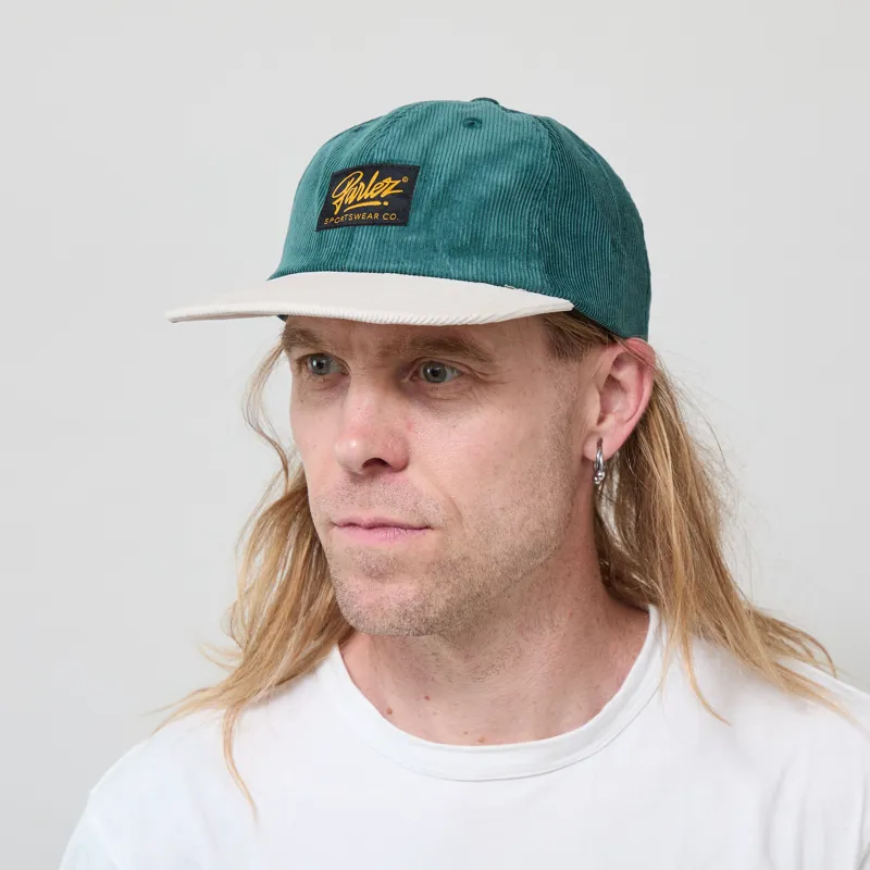 Parlez Chester 6 Panel Cap Deep Green